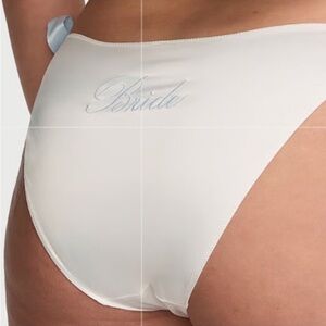 Victoria’s Secret White Bridal Panty and Stocking Set